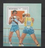 Nicaragua 1983 - Box, sport, serie neuzata