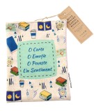 Husa pentru carte - Book Lovers - Blue | Lampadaria Design