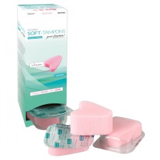 Tampoane Igienice Femei Joydivision "Normal Soft Tampons" - 10 Bucati - Roz##