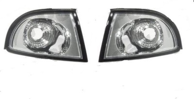 Set Lampa semnalizare fata Audi A4 Sedan/Combi 1994-1998 BestAutoVest Stanga+Dreapta , transparent-silver, lampi tip Valeo, foto