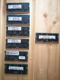 Lot 7 Memorii RAM Laptop DDR2 &amp; DDR3 - TRANSPORT GRATUIT