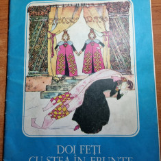 carte pentru copii - doi feti cu stea in frunte - din anul 1983