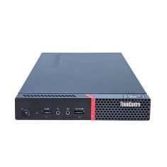 Unitate PC Refurbished, LENOVO THINKCENTRE M900 Tiny, Procesor I7 6700T, Memorie RAM 8 GB, SSD 256 GB, Windows 11 Pro, Stare Foarte buna