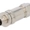 Conector M12 tată IP67, cod A