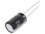 Condensator Electrolitic THT 10uF 450VDC 12.5x20mm 20%