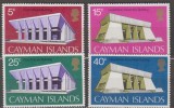 Insulele Cayman 1972 - Clădiri guvernamentale, arhitectura, serie neuzata