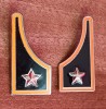C7 33 - petlite militare - straine - stea - metalice - piesa de colectie