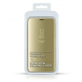 Husa Flip Carte CLEAR VIEW Samsung A405 Galaxy A40 Gold