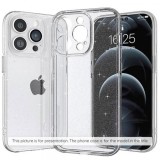 Husa pentru Samsung Galaxy A07 4G A075, Techsuit, SparkleSkin, Transparenta