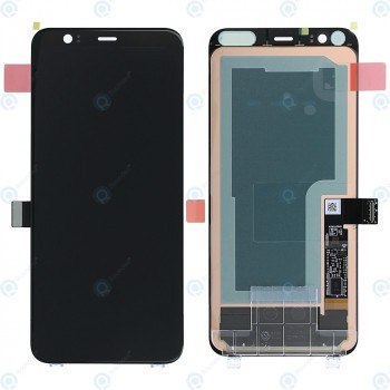 Google Pixel 4 (G020M) Modul display LCD + Digitizer negru foto
