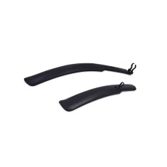 Set aripi bicicleta, 2 bucati, Negru, ATU-087486 foto