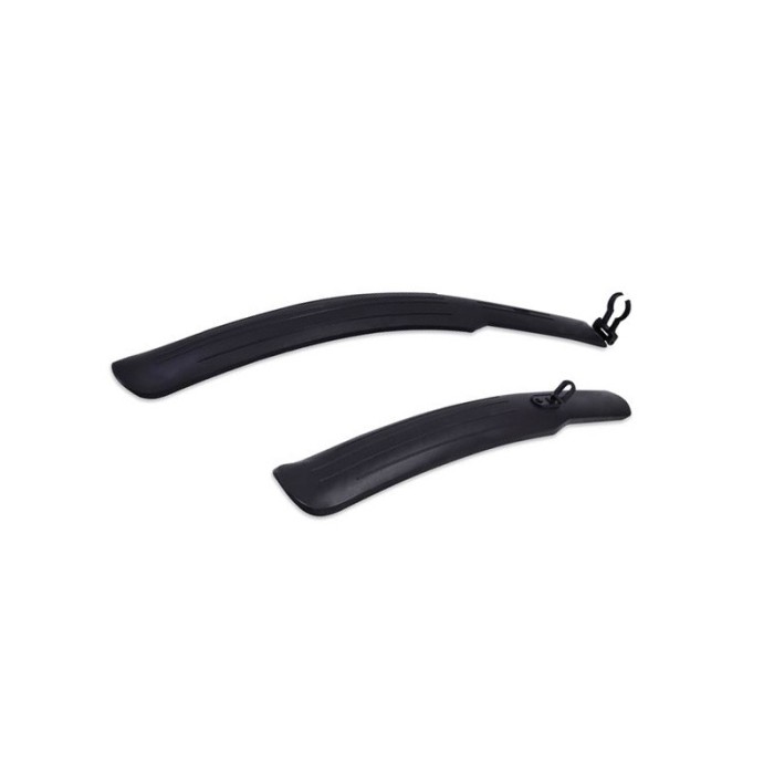 Set aripi bicicleta, 2 bucati, Negru, ATU-087486
