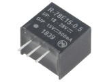 Convertor DC/DC 7,5W RECOM, Intrare 18-28VDC, Ieșire 15VDC, 0,5A