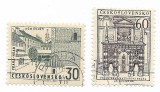 Cehoslovacia - Castelul Praga, 1965 - serie obliterata