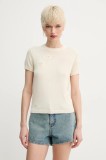 ZADIG&amp;VOLTAIRE pulover din amestec de mătase femei, culoarea bej, light, KWSW02691