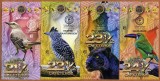 !!! COLUMBIA , CLUB DE LA MONEDA MEDELLIN - FAUNA 21 1/2 + 22 1/2 + 23 1/2 + 24 1/2 CAFETEROS 2022 - UNC