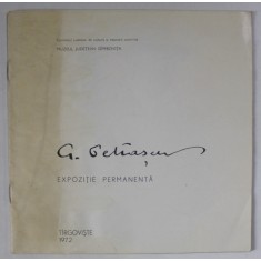 G . PETRASCU , EXPOZITIE PERMANENTA , CATALOG , 1972