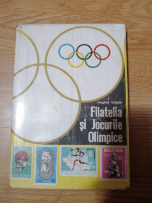 A.Vrabie- Filatelia si Jocurile Olimpice 1981 ,Ed. SportTurism foto