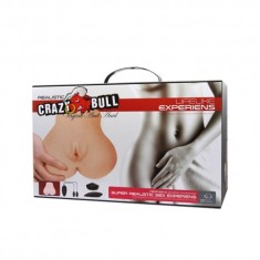 Masturbator Crazy Bull Lifelike Experiens vagin si anus cu vibratii