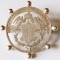 MEDALION DEOSEBIT EXECUTAT CU MAIESTRIE DIN MONEDA DE 1 FORINT 1869 UNGARIA ARGINT ( CITITI DESCRIEREA )