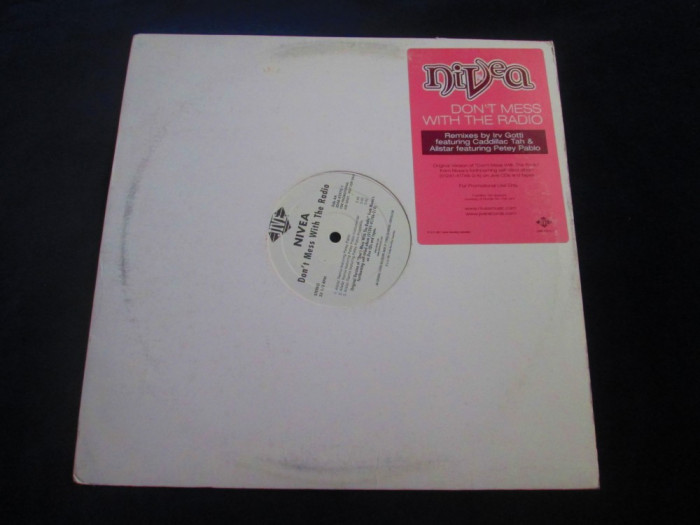 Nivea - Don&#039;t Mess With The Radio _ 12&#039;&#039; maxi single _ Jive ( 2001)
