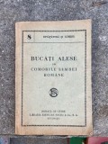 Bucati alese din comorile Limbei Romane