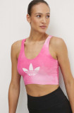 Adidas Originals top femei, culoarea roz