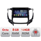 Navigatie Mitsubishi L200 2014-2020 F-1094 Octa Core cu Android Radio Bluetooth Internet GPS WIFI DSP 8+128GB 4G CarStore Technology