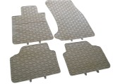 Covorase Auto Cauciuc BMW Seria 3 E90 (2004-2010) Crem - Set 4 Bucati, Dedicate, Flexibile