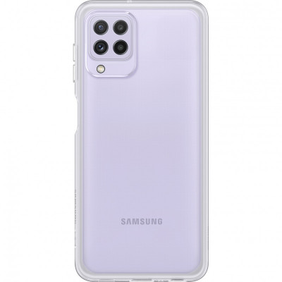 Husa TPU Samsung Galaxy A22 LTE, Transparenta EF-QA225TTEGEU foto
