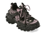 Pantofi sport GRYXX negri, Q2576, din material textil