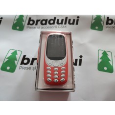 Telefon Nokia 3310 Dual SIM TA-1030 rosu CARD 8GB CADOU