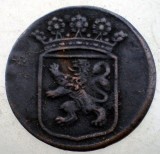 B.640 INDIILE OLANDEZE NETHERLANDS EAST INDIES HOLLAND VOC 1 DUIT 1751