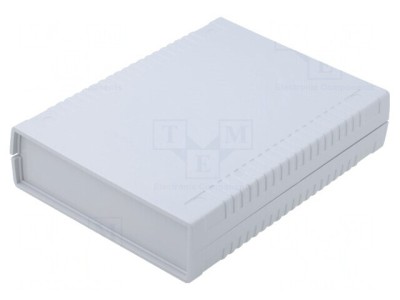 Carcasă ABS Gri IP54 cu Panou 136x185x40 mm foto