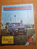 Autoturism decembrie 1987-skoda favorit,motocicleta honda cb 450