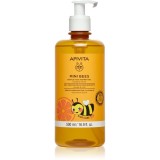 Apivita Mini Bees Gentle Kids Shower Gel Orange&amp;Honey gel de dus pentru corp si par pentru copii 500 ml