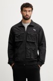 Puma geacă culoarea negru, de tranziție, 632092
