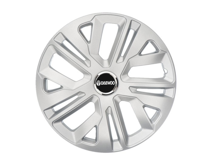 Set 4 capace roti 16`` Raven Gri, Compatibile cu Daewoo
