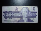 CANADA 10 DOLARI 1989 VF+/XF