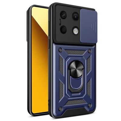 Husa Xiaomi Redmi Note 13 5G protectie camera Techsuit CamShield Series, albastru foto