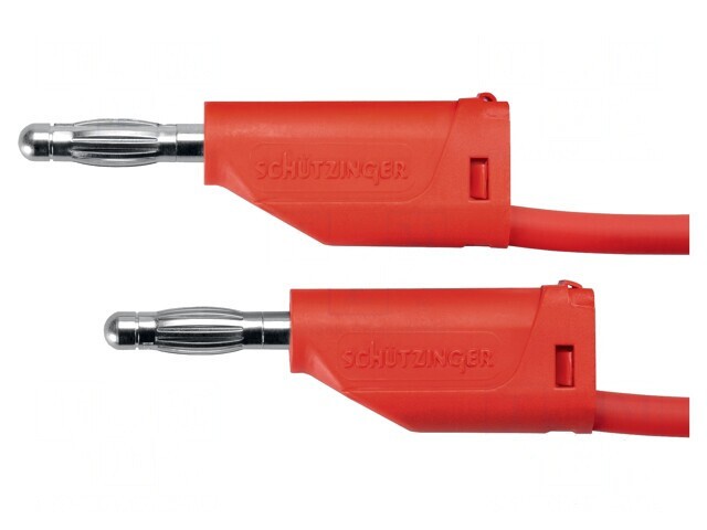 Cablu de măsurare 70VDC 33VAC 16A roșu 4mm