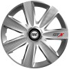 Set 4 Capace Roti GTX Gri R15, Pentru Fiat, Autohelix MSA