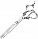 WOLF Degloving foarfece pentru dreptaci 5,5 Sharky offset foarfece de frizerie pentru tunsul salonul