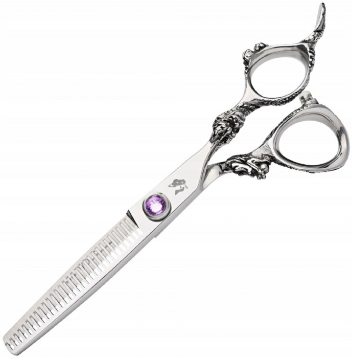 WOLF Degloving foarfece pentru dreptaci 5,5 Sharky offset foarfece de frizerie pentru tunsul salonul