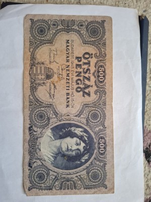 500 pengo 1945 foto