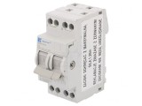 Comutator rețea-generator 2P 40A 240/415VAC IP20