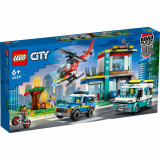 LEGO&reg; City - Centru pentru vehicule de urgenta (60371)