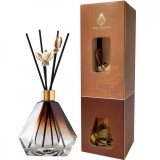 Odorizant camera parfum floral și fructat, sticla decor și bețișoare ornamentale, 100 ml