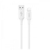 Cablu Date si Incarcare USB-A - Lightning Dudao L2sL, 30W, 1.2m, Alb