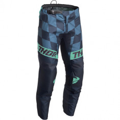 Pantaloni atv/cross copii Thor Sector Birdrock, culoare bleumarin/menta, marime Cod Produs: MX_NEW 29032000PE foto